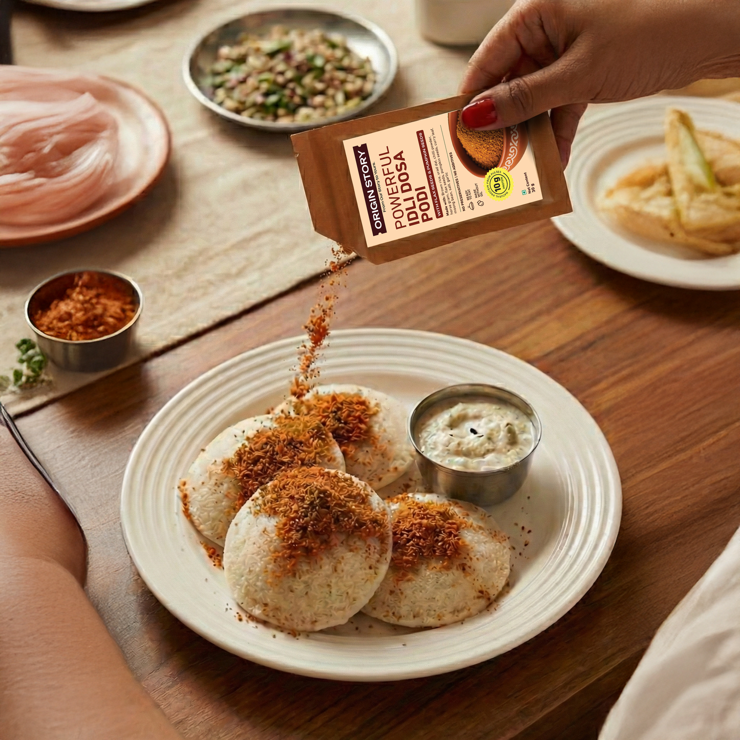 Powerful Idli Dosa Podi (The High-Protein Upgrade) 90 g