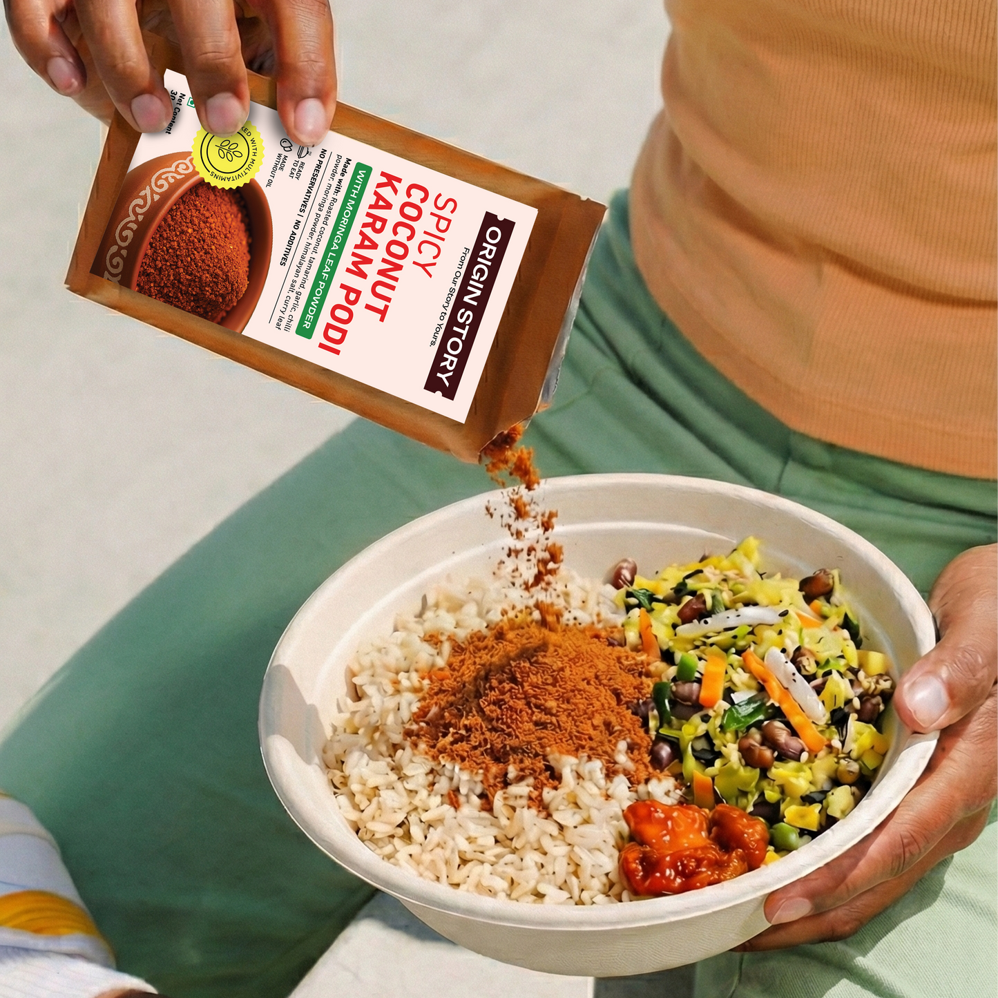 Coconut Karam Podi (Chammanthi Podi) 90 g