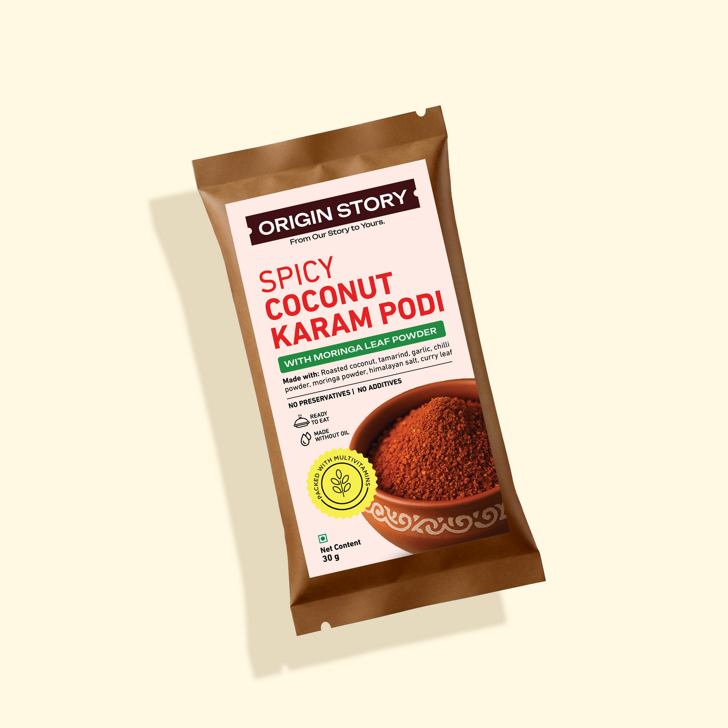 Coconut Karam Podi (Chammanthi Podi) 90 g