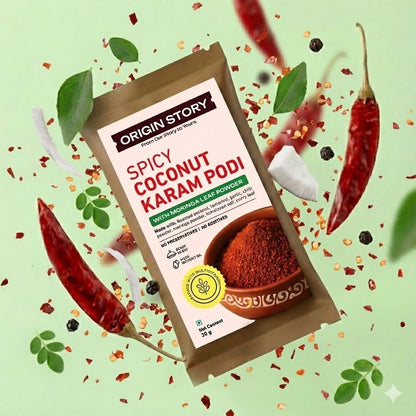 Coconut Karam Podi (Chammanthi Podi) 90 g